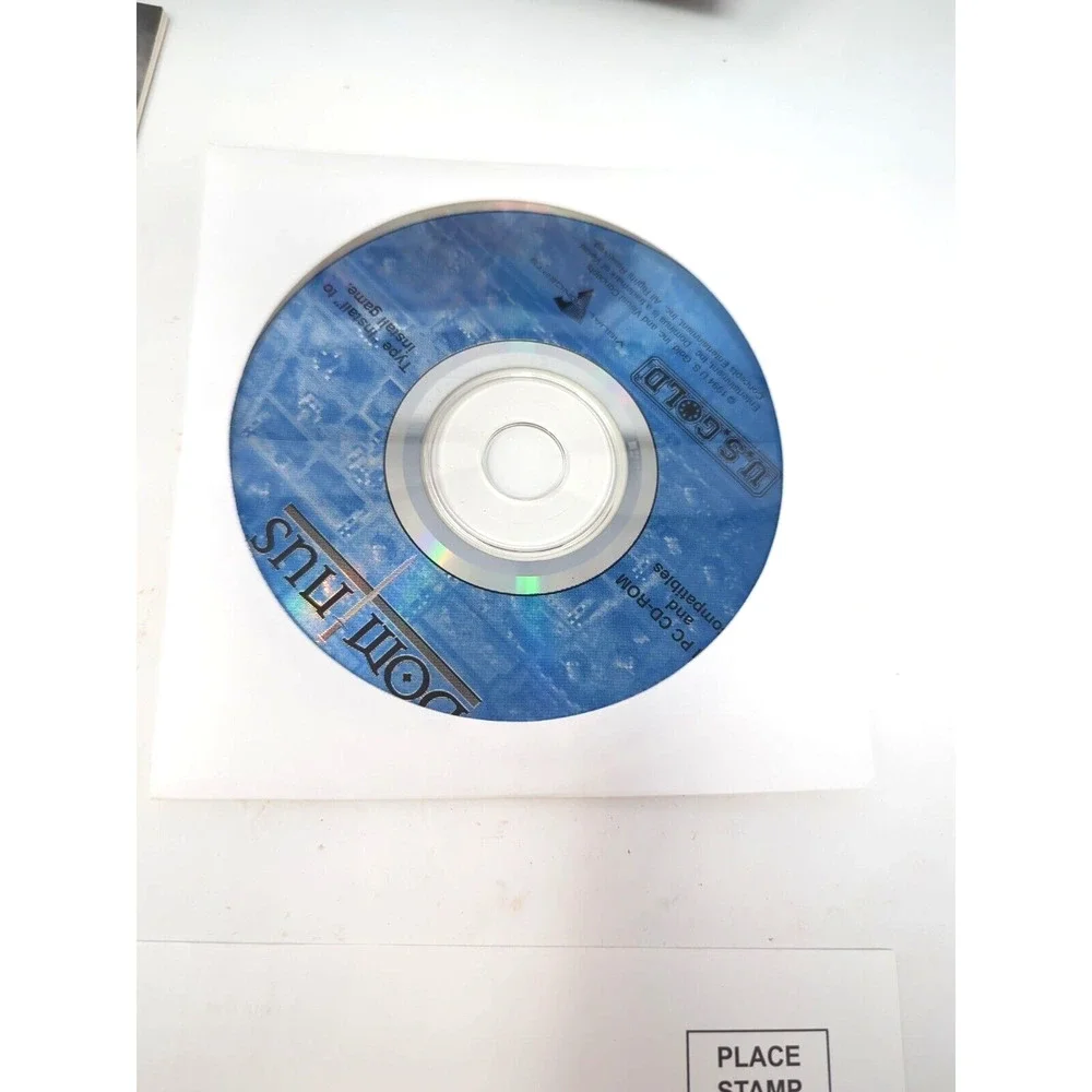 PC Big Box CD-ROM Game DOMINUS The New Genre of Strategy Games 1994 US Gold
